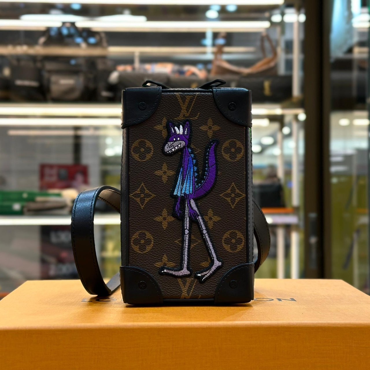 Louis Vuitton Monogram Soft Trunk Phone Box