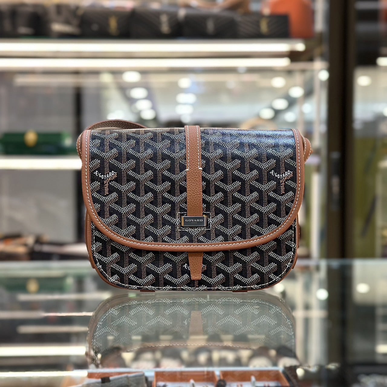 GOYARD BELVEDERE PM CROSSBODY BAG – Caroline's Fashion Luxuries