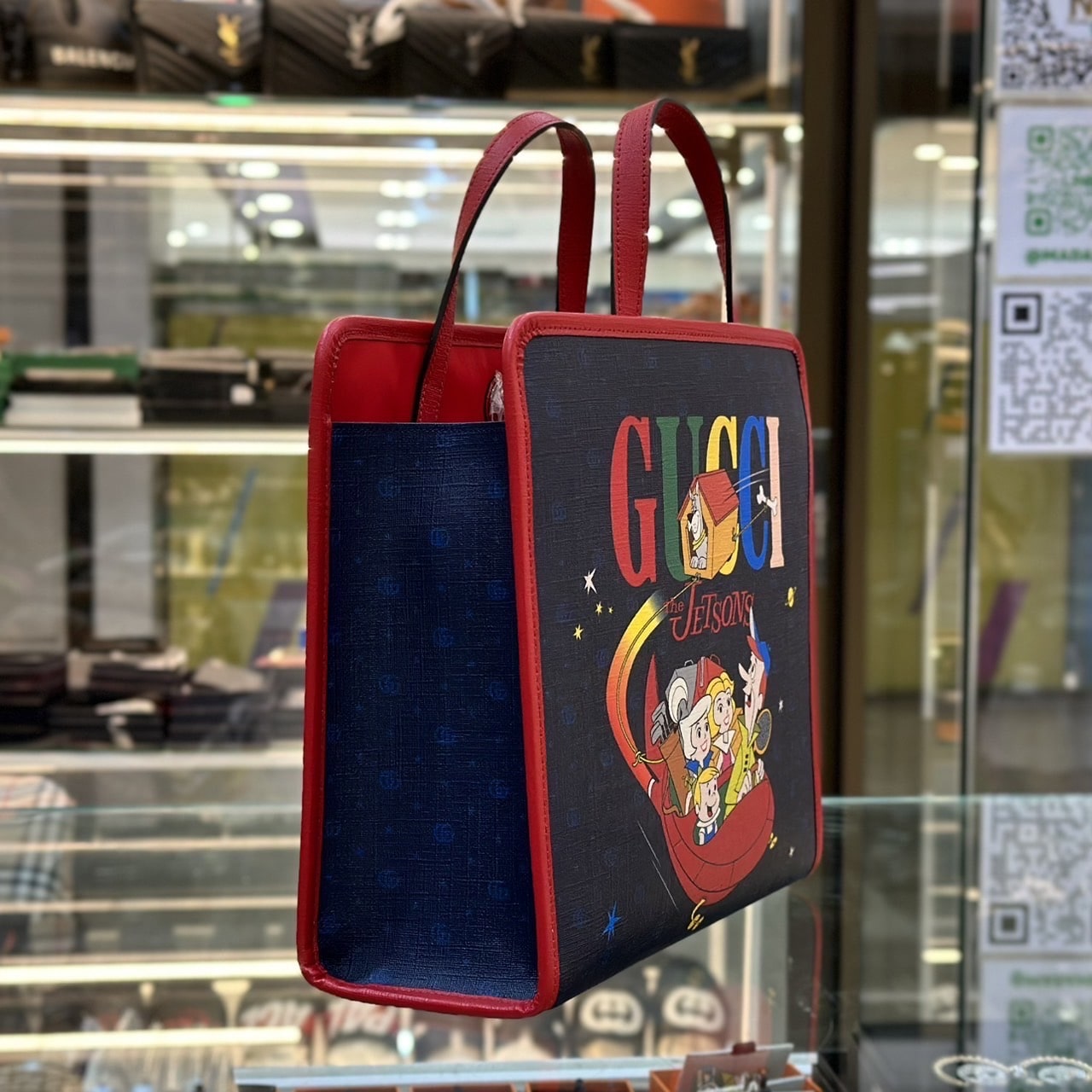 Gucci Kids The Jetson's Printed Tote Bag