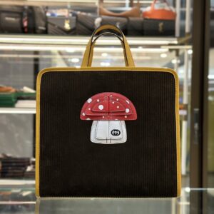 Goyard Mini Saïgon Souple Top Handle Bag With Palladium Hardware