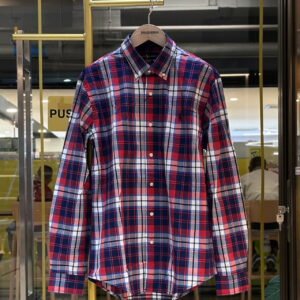 POLO RALPH LAUREN Small Pony Check Long-Sleeved Shirt
