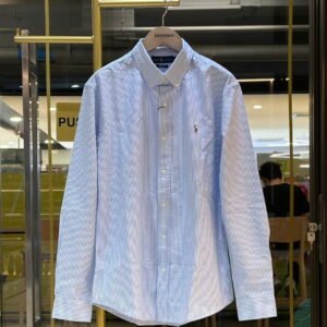 POLO RALPH LAUREN Color Pony Striped Long-Sleeved Shirt
