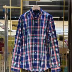POLO RALPH LAUREN Small Pony Check Long-Sleeved Shirt