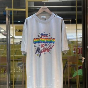 BALENCIAGA 90/10 Vintage Dirty Art T-Shirt