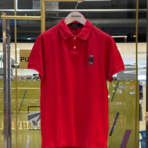 POLO RALPH LAUREN Bear Embroidered Polo Shirt