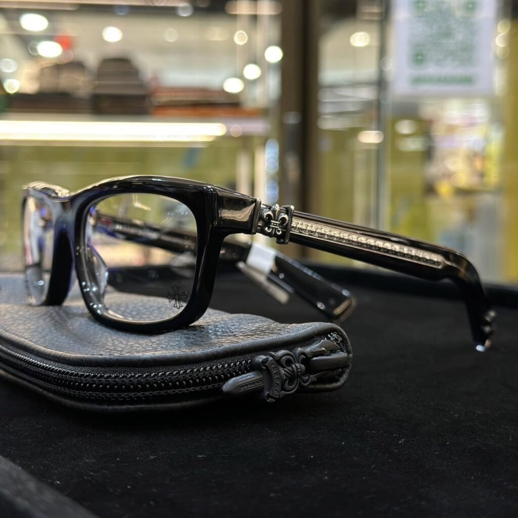 CHROME HEARTS MYDIXADRYLL Splat-A BK Eyeglasses - Madame N Luxury