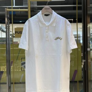 VERSACE Curve Logo Polo Shirt