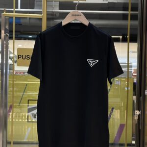 PRADA Triangle Logo T-Shirt