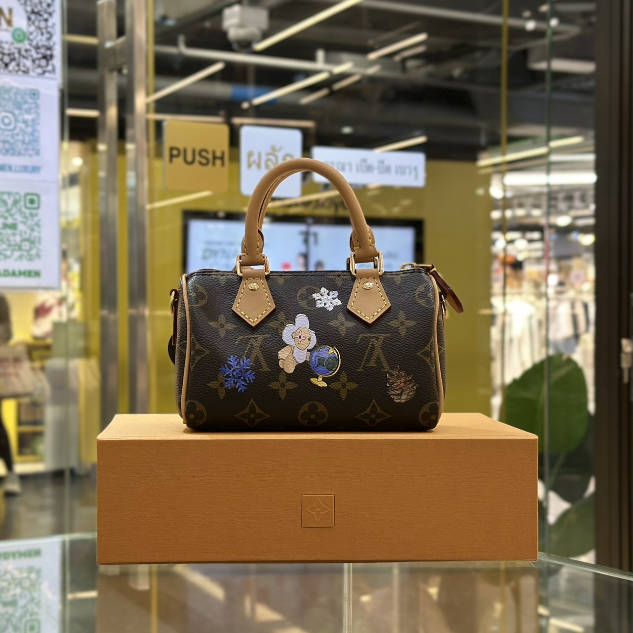 LOUIS VUITTON Vivienne Limited Edition Nano Speedy Bag (2)