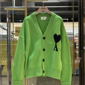 AMI de Coeur Wool Cardigan