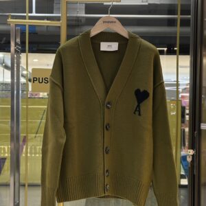 AMI de Coeur Wool Cardigan