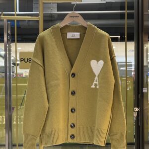 AMI de Coeur Wool Cardigan