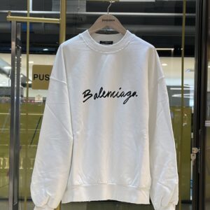 BALENCIAGA Signature Oversized Sweatshirt