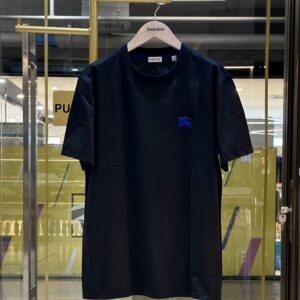 BURBERRY EKD Embroidered Cotton T-Shirt