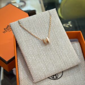 HERMES Mini Pop H Rocabar Pendant Necklace