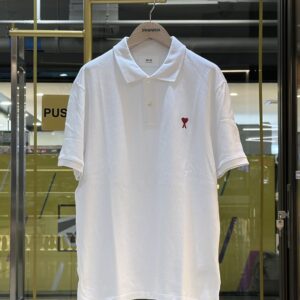 AMI de Coeur Cotton Polo Shirt
