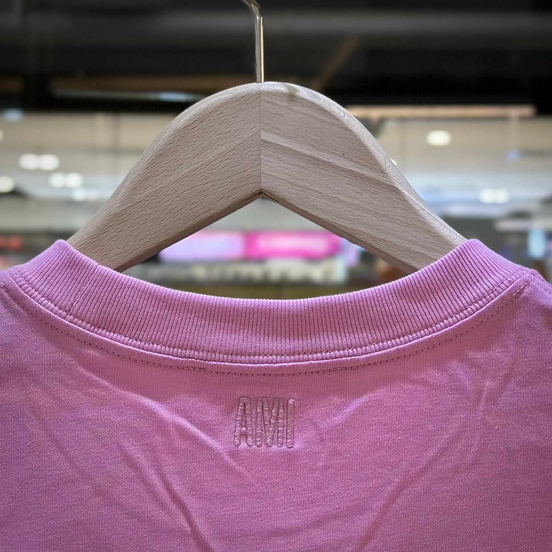 AMI de Coeur Pink Cotton T-Shirt (2)