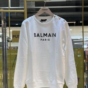 BALMAIN Lion Buttons Women Sweatshirt