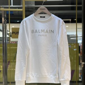 BALMAIN Paris Logo Print Women Sweatshirt