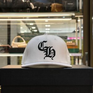 CHROME HEARTS CH Initials Embroidered Cap