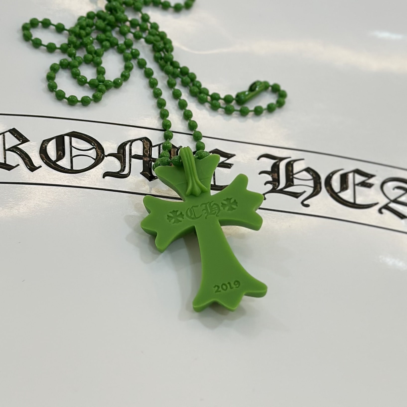 CHROME HEARTS Silicone Cross Pendant Necklace (3)