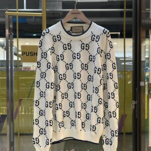 GUCCI GG Cotton Knit Sweatshirt