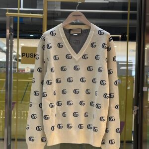 GUCCI GG V-Neck Sweatshirt