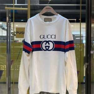 GUCCI Web Long-Sleeved T-Shirt