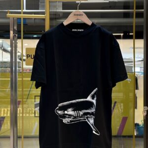 PALM ANGELS Broken Shark T-Shirt