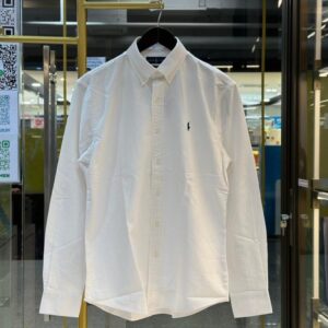 POLO RALPH LAUREN Small Pony Embroidered Long-Sleeved Shirt