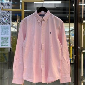 POLO RALPH LAUREN Small Pony Embroidered Long-Sleeved Shirt