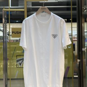 PRADA Triangle Logo T-Shirt