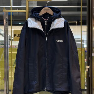 GUCCI Double Layered Hood Jacket