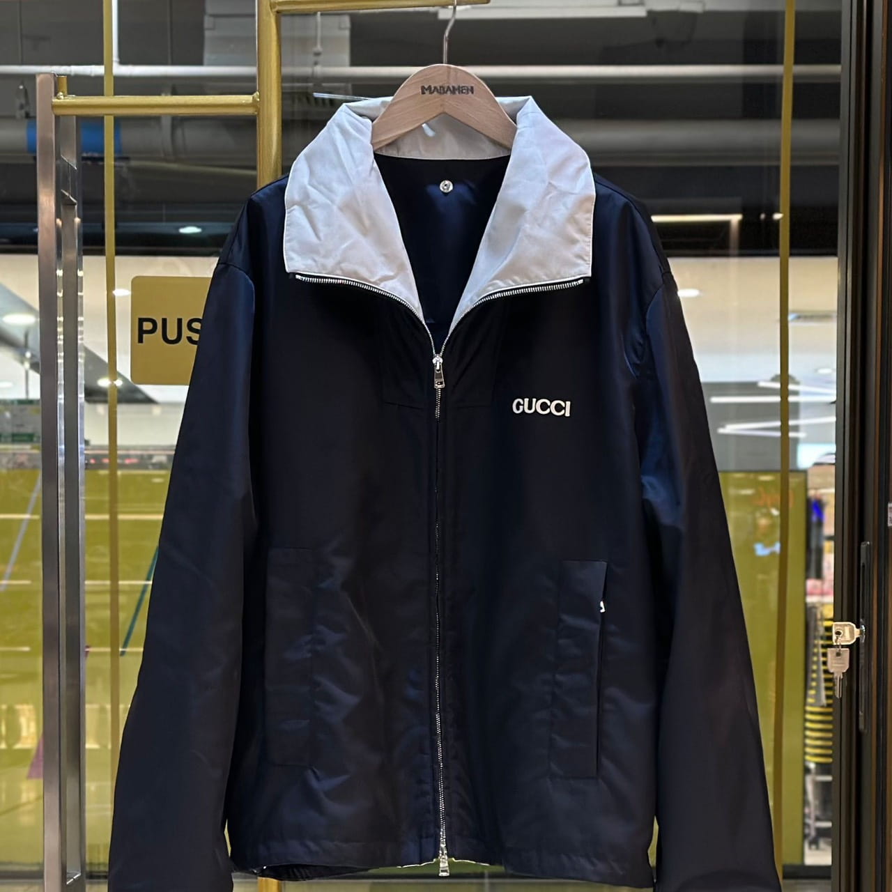 GUCCI Double Layered Hood Jacket (2)
