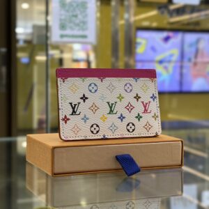LOUIS VUITTON x Takashi Murakami Monogram Card Holder