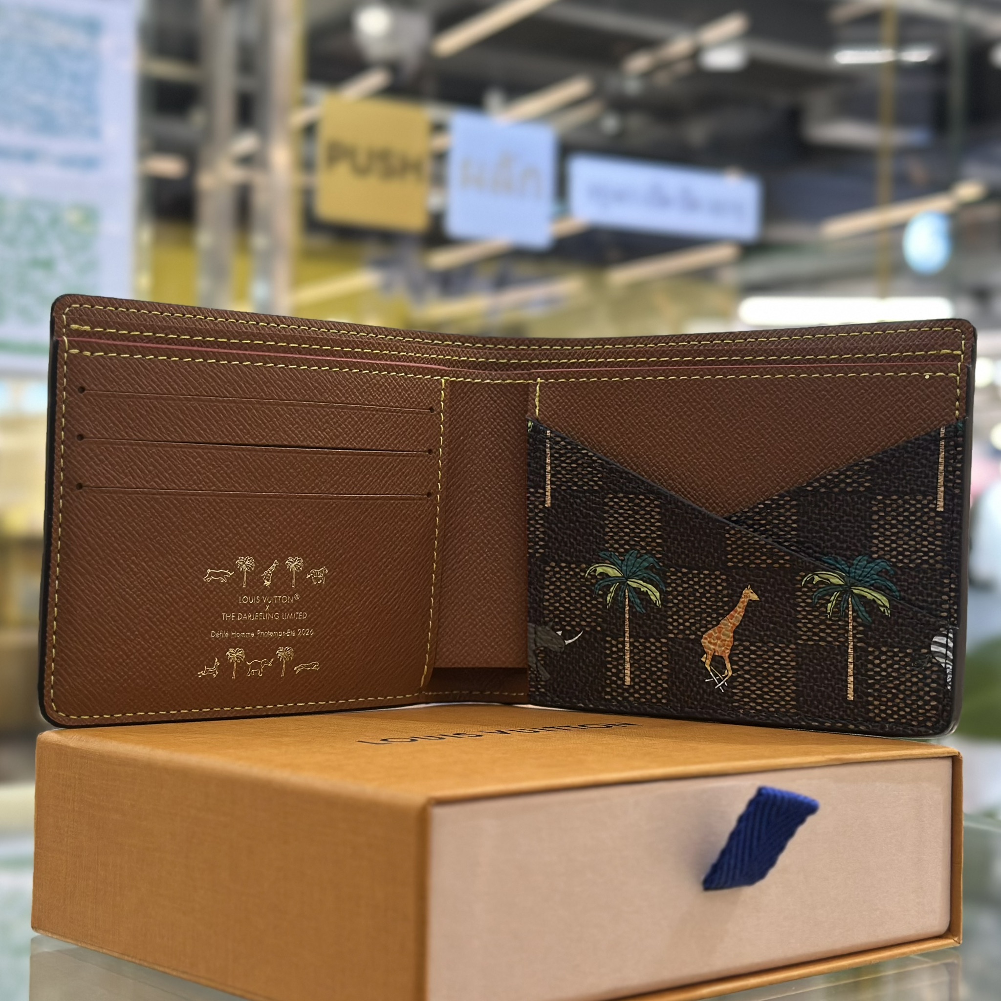 LOUIS VUITTON x The Darjeeling Limited Multiple Wallet (2)
