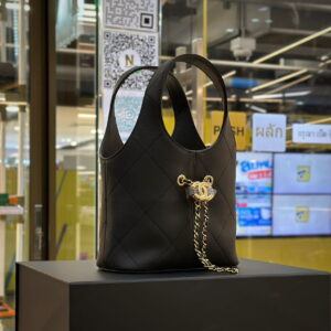 CHANEL Calfskin Small Shopping Bag