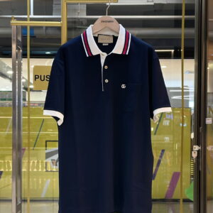 GUCCI GG Cotton Piquet Polo Shirt