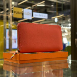 HERMES Silk’in Classique Long Wallet