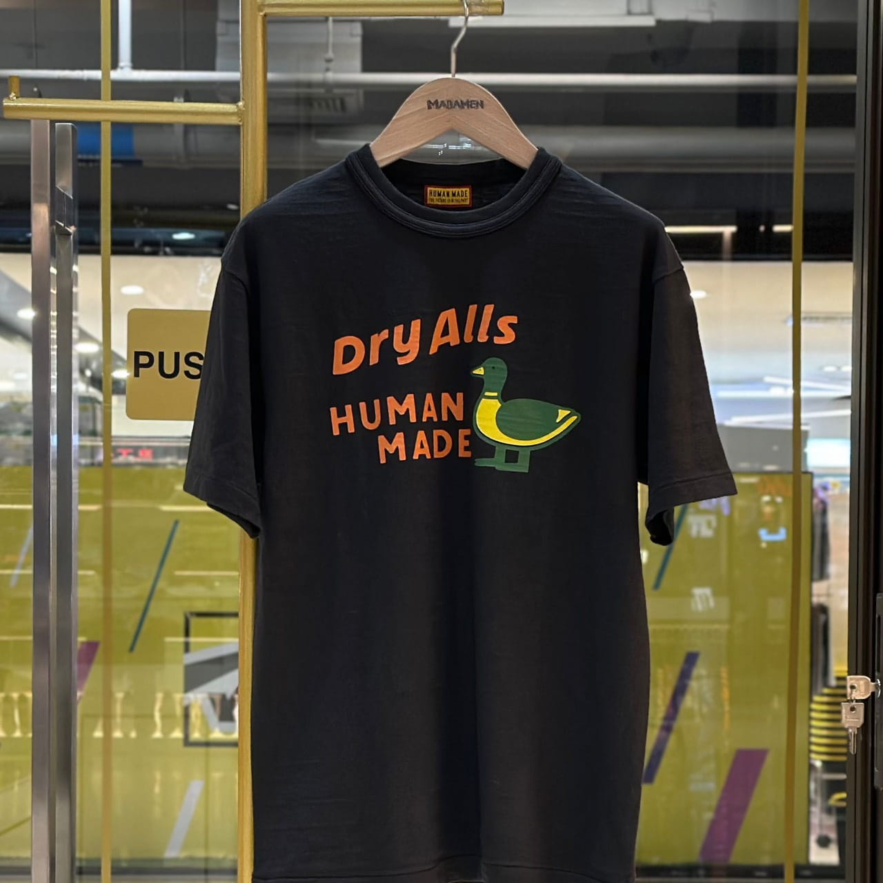 HUMAN MADE Duck Graphic T-Shirt Black (1)