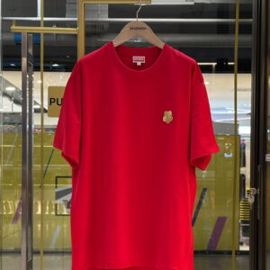 KENZO Gold Boke Flower Embroidered T-Shirt