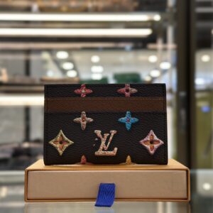 LOUIS VUITTON Monogram Donuts Double Card Holder