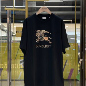 BURBERRY EKD Ombré Cotton T-Shirt