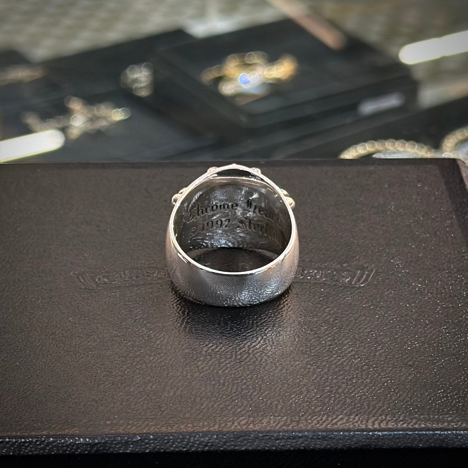 CHROME HEARTS Keeper Ring (2)