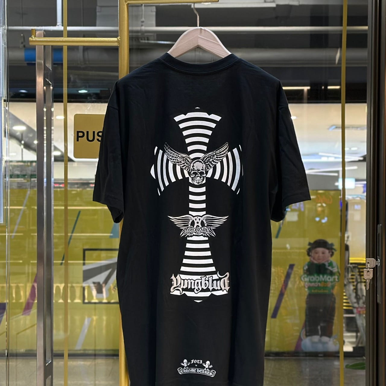 CHROME HEARTS x Aerosmith Yungblud FOTI T-Shirt (2)