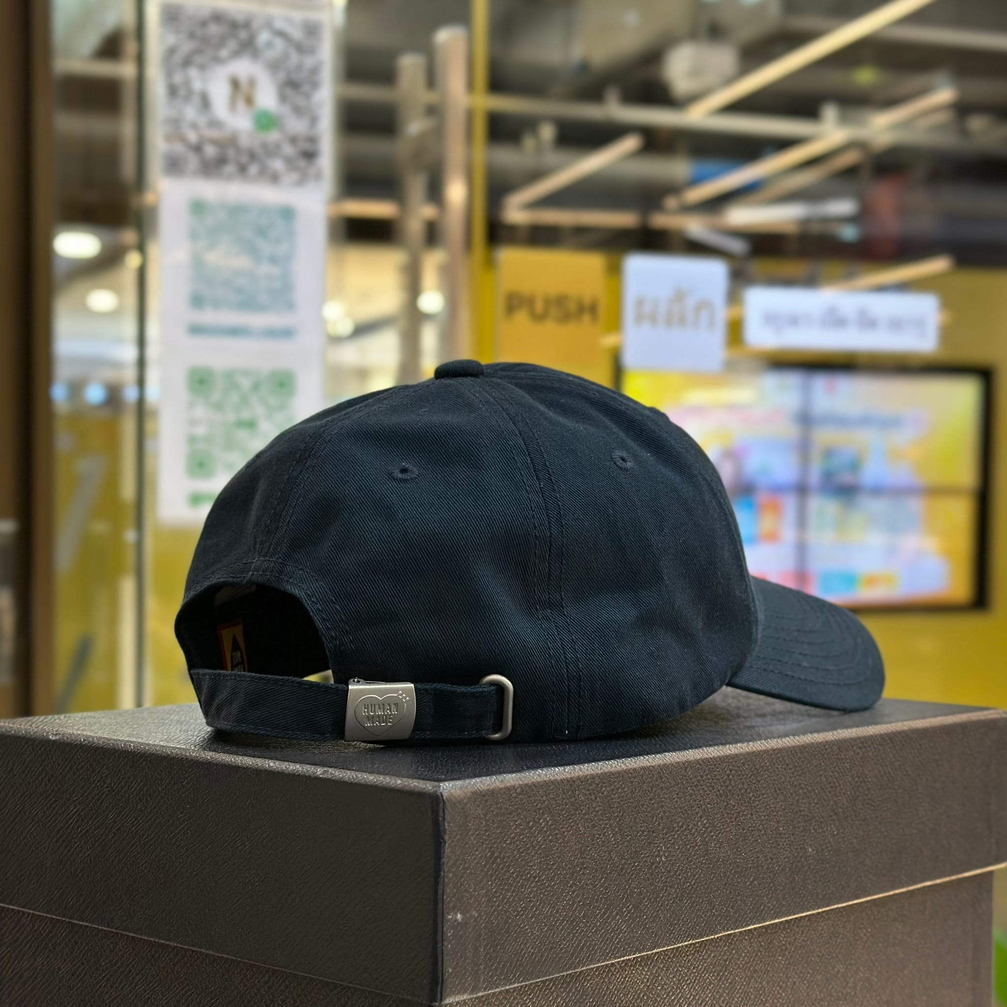 HUMAN MADE 6Panel Twill Cap Navy (2)
