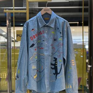 HUMAN MADE Embroidered Chambray Shirt