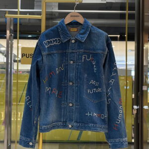 HUMAN MADE Embroidered Denim Work Jacket