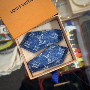 LOUIS VUITTON LV Backstage Denim Hair Clips