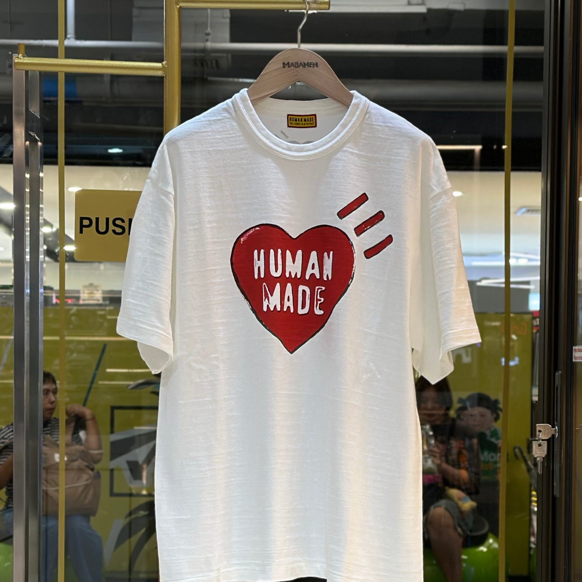 HUMAN MADE Red Heart Graphic T-Shirt White